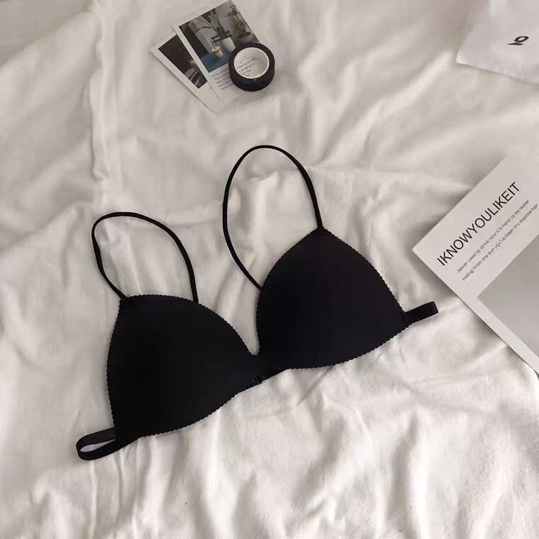 Summer bra, beautiful back, tube top, sexy gathered underwear, women's anti-glare, small chest and thin camisole