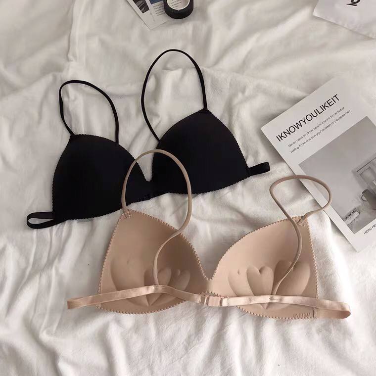 Summer bra, beautiful back, tube top, sexy gathered underwear, women's anti-glare, small chest and thin camisole