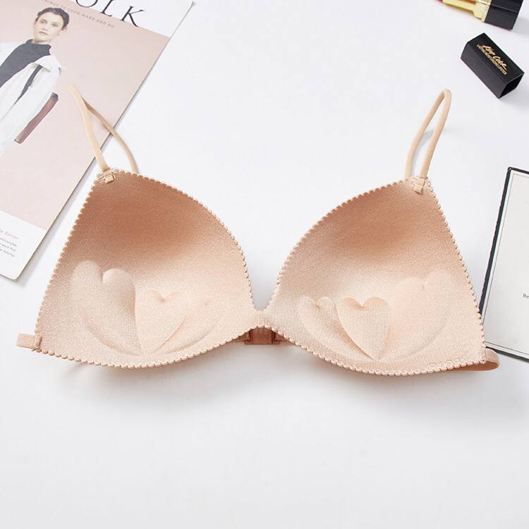 Summer bra, beautiful back, tube top, sexy gathered underwear, women's anti-glare, small chest and thin camisole