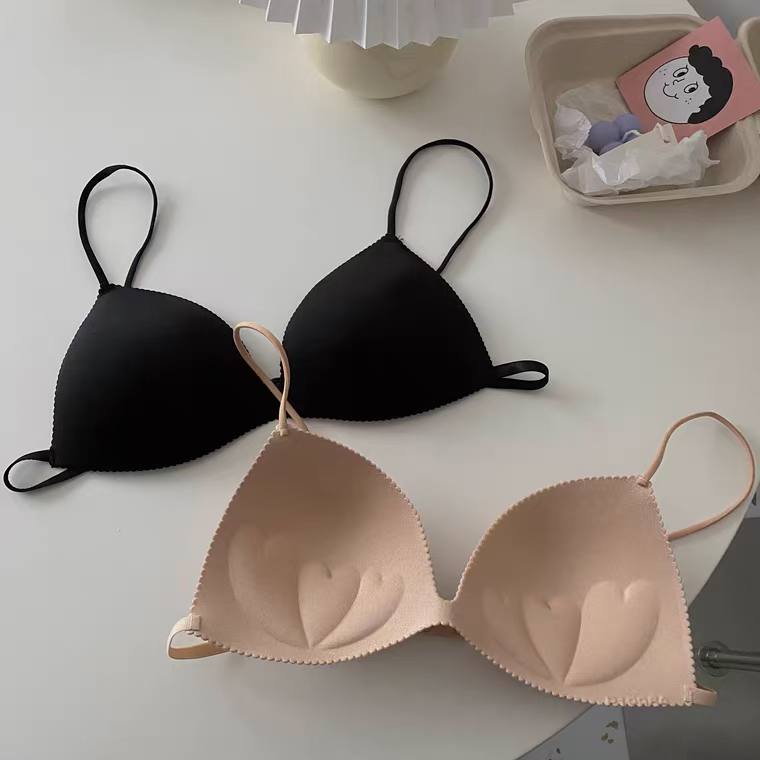 Summer bra, beautiful back, tube top, sexy gathered underwear, women's anti-glare, small chest and thin camisole