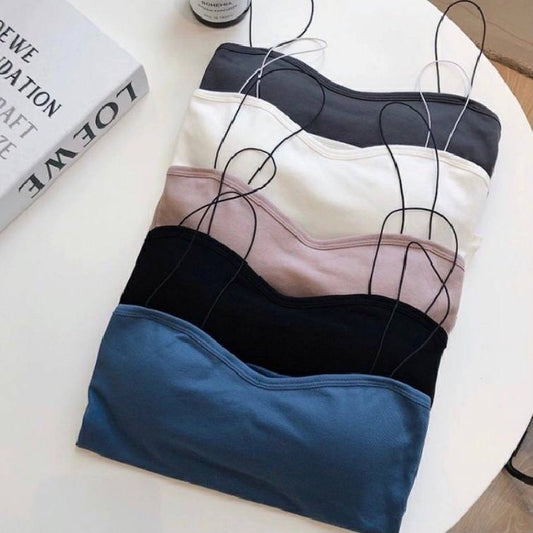 Top with Chest Pads, Waist Shirts And Tank Tops