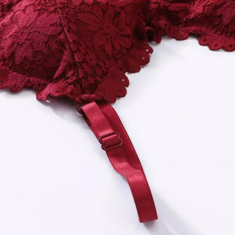 Fashion Floral Lace Underwear Sexy Seamless Bra For Women Padded Wireless Seamless Printed Bra