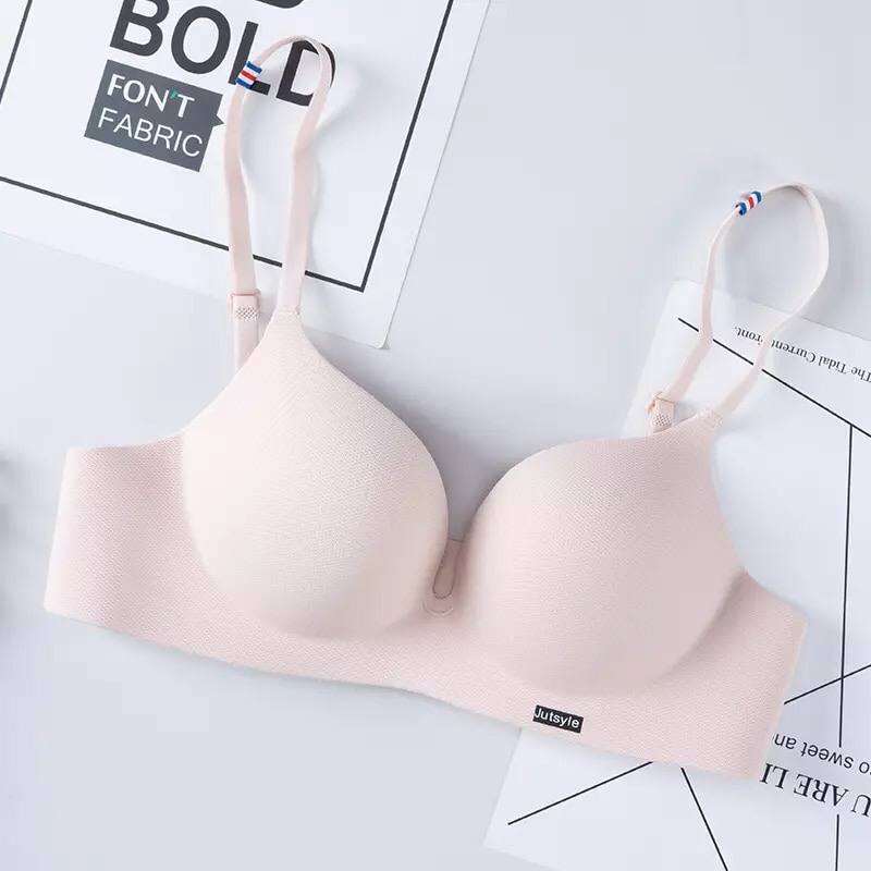 Soft bra half push up